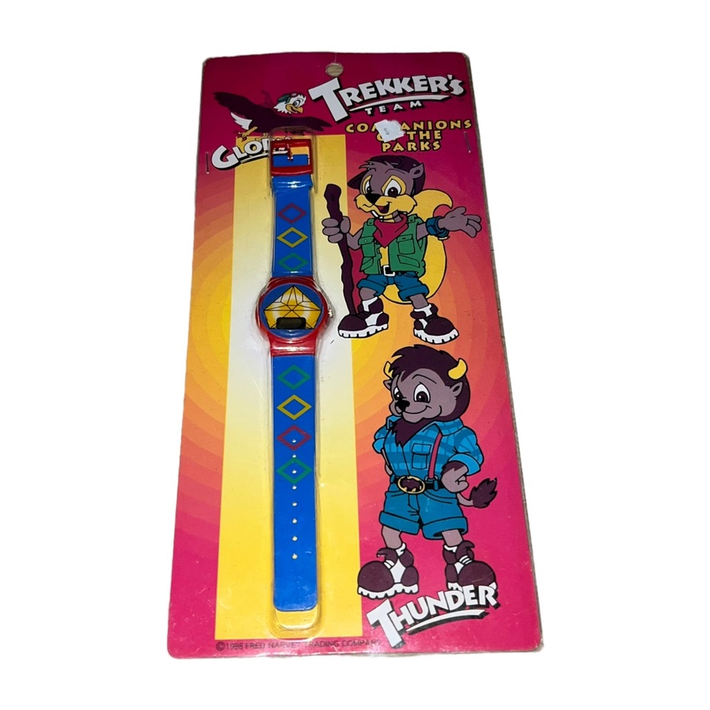 Vintage 1998 Fred Harvey Trekker’s Team Companions of the Parks Wrist Watch New